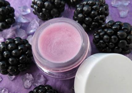 Recette Baume pour les lèvres à la Mûre sauvage