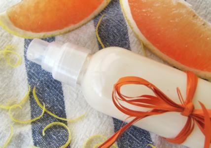 Recette Lait de massage remodelant Anti-Poignées d'Amour