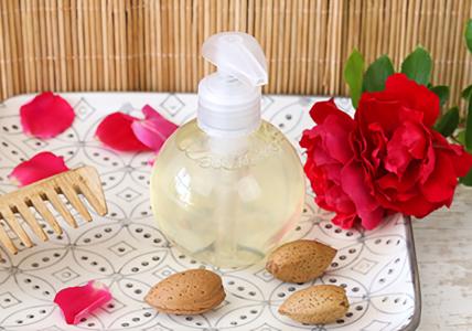 Recette Shampooing-douche ayurvédique tonifiant Amande & Rose