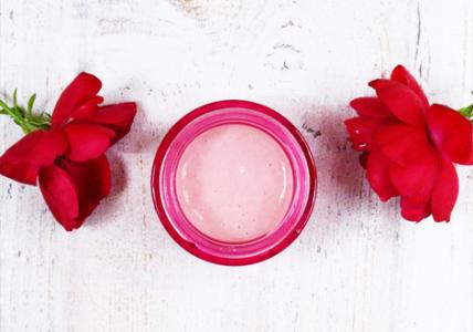Recette Crème "Divine Rose" pour peaux sensibles