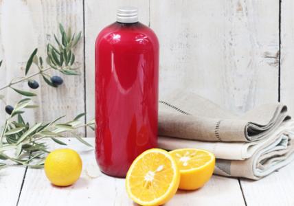 Lessive liquide maison au Savon de Marseille fruitée