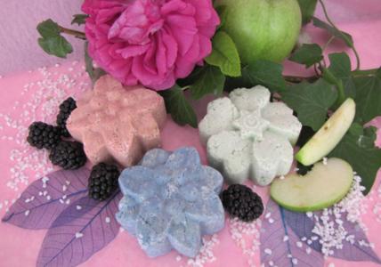 Recette Fondant de bain en fleur effervescente