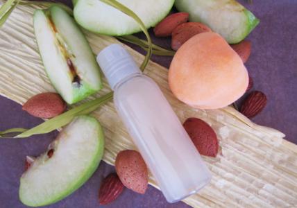 Recette Shampooing-douche "Trousse de voyage" Pomme & Abricot