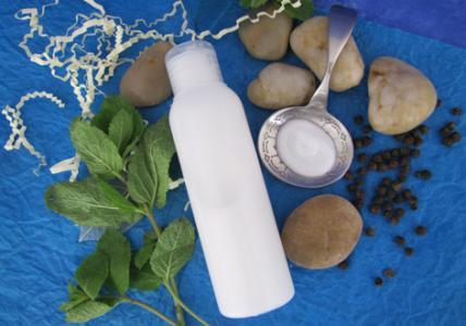 Recette Crème de massage délassante Poivre & Menthol