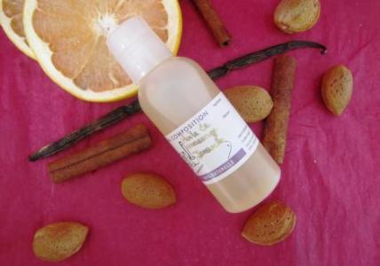 Recette Huile de massage sensuelle