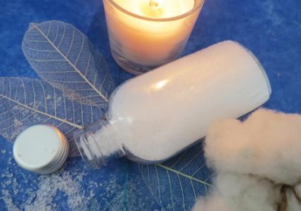 Recette Sels de bain «Douceur lactée»