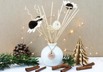 Recette Composition pour diffuseur à tiges « Esprit de Noël »