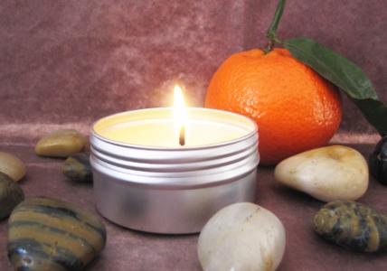 Bougie de massage relaxante