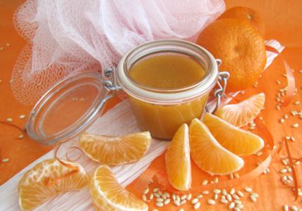 Recette Gelée de douche Zeste de Mandarine