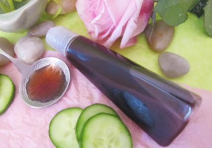Recette Eau précieuse ayurvédique Rose & Concombre