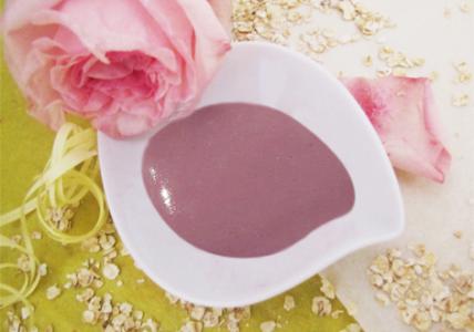 Recette Masque minute désaltérant jeunesse "Rose, Avoine & Miel" peaux sensibles