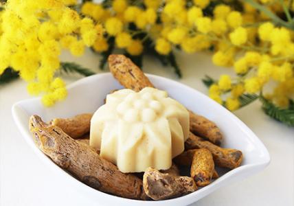 Recette Savon cocooning "Fleurs de Mimosa" 