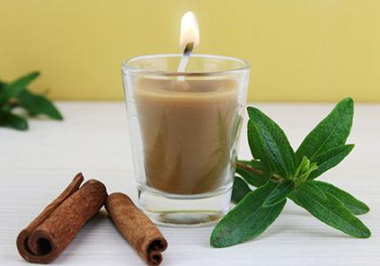 Recette Bougie d'ambiance "Nuit d'Inde" 