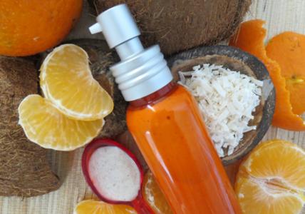 Recette Gommage visage Clémentine & Coco 