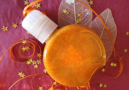 Recette Huile pailletée Eclat lumière