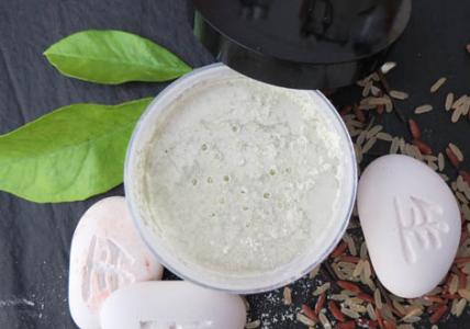 Recette Poudre de teint japonisante au Thé vert