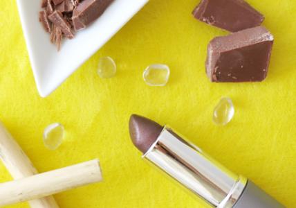 Recette Rouge à lèvres gloss Chocolat givré