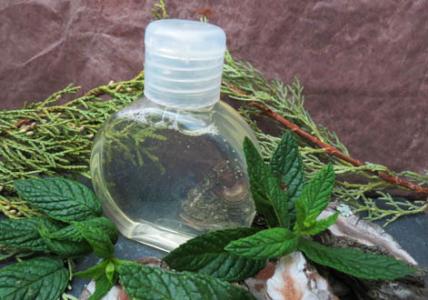 Recette Gel douche fraîcheur boisée