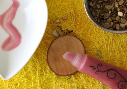 Recette LipGloss Rose métallique