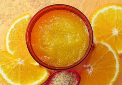 Recette Gommage corps Zestes d'Orange & Cristaux de Sucre