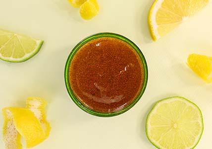 Recette Scrub visage Bergamote & Citron vert