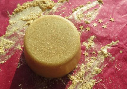 Recette Savon pépites d'Or