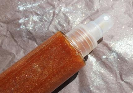 Recette Huile sèche pailletée