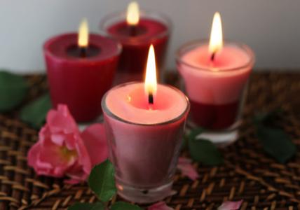 Recette Bougies bouquet de Roses