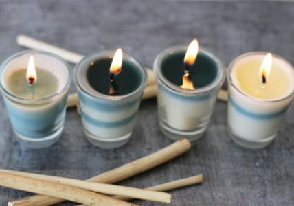 Recette Bougies décoratives Verveine Yunnan