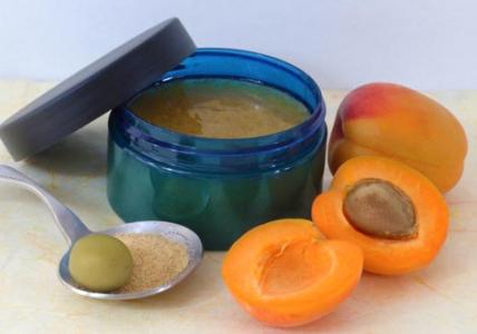 Recette Sorbet exfoliant visage Fleur d'Oranger & Abricot