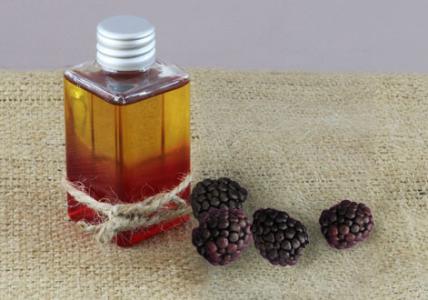 Recette Huile de bain biphasée lactée Délice de mûres