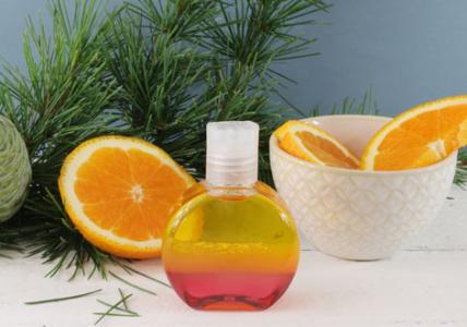 Recette Huile de douche aromatique triphasée Bois d'agrumes