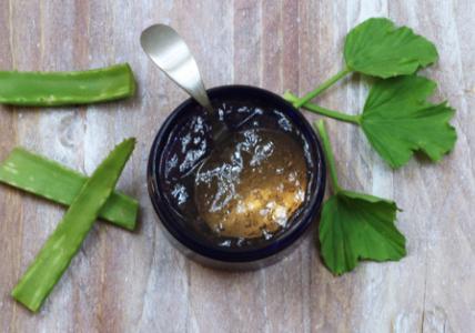 Recette Masque visage au gel de Guimauve apaisant & adoucissant