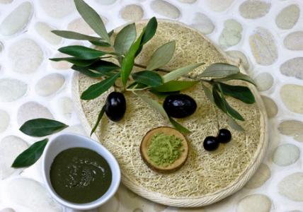 Pâte lavante et exfoliante Pure Olive