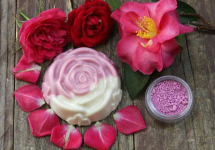 Recette Savon Rose des jardins