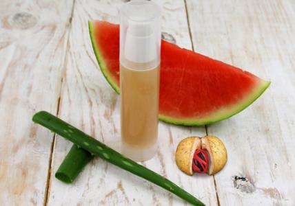 Recette Sérum anti-imperfections Aloe Vera, Melon d'eau & Kombo