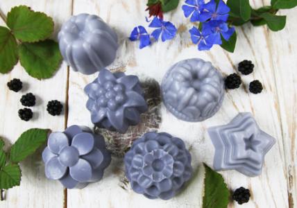 Recette Savons des sous-bois Mûres sauvages & Violettes