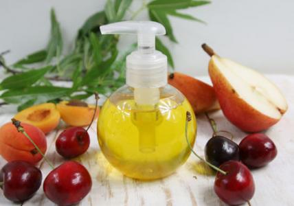 Recette Gel douche fruits du verger