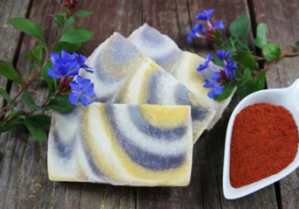 Recette Savon "Holi party" Annatto et Orcanette