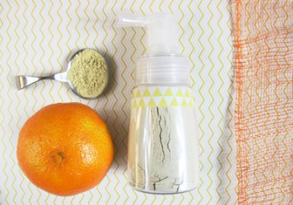 Recette Shampooing sec Slow "Orange tonifiante"