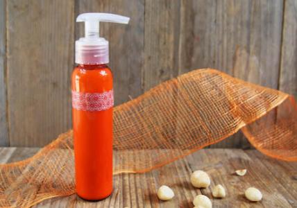 Recette Crème de douche à l'huile de Macadamia