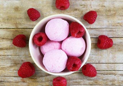 Bombes de bain Framboise gourmande
