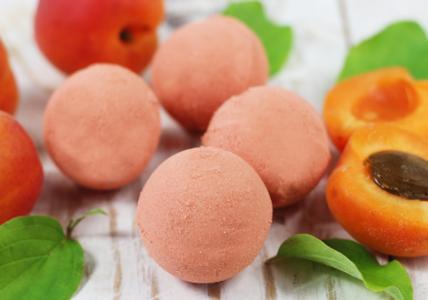 Recette Bombes de bain Sorbet d’Abricot