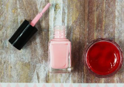 Recette Vernis à ongles Rose Pastel
