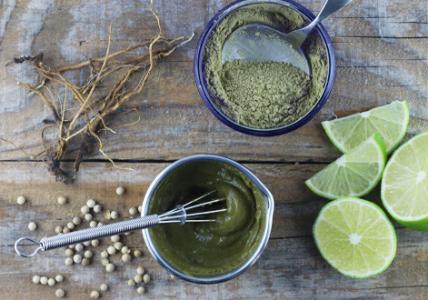 Recette Masque capillaire au Ginseng « Force végétale »