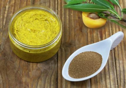 Recette Crème gommante Pêche - Abricot