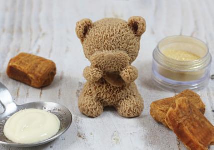 Recette Savon nounours Lait & Caramel