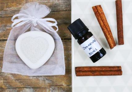 Recette Composition parfumée à diffuser "Douceurs de noël"