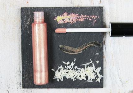 Recette Gloss nude pailleté