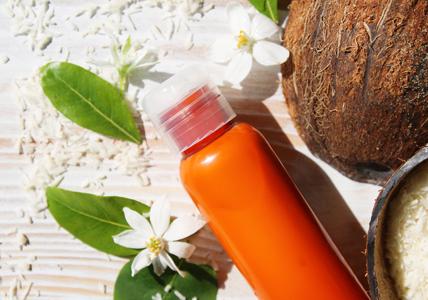 lait corps bronzant ensoleillé